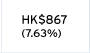HK$867 (7.63%)